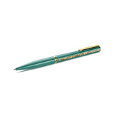 Crystal Shimmer Glide ballpoint pen, Green, Green lacquered, Gold-tone plated
